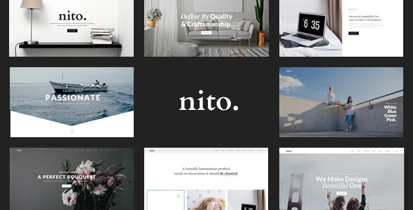 Nito - A Clean & Minimal Multi-purpose PSD Template