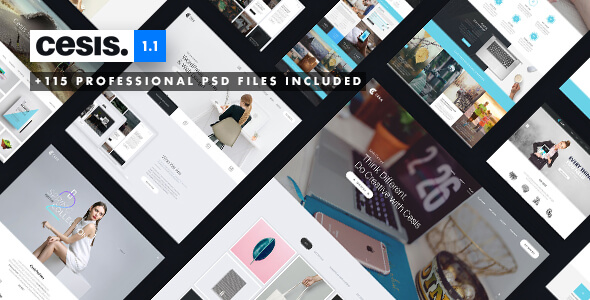 Cesis | Ultimate Multi-Purpose PSD Template