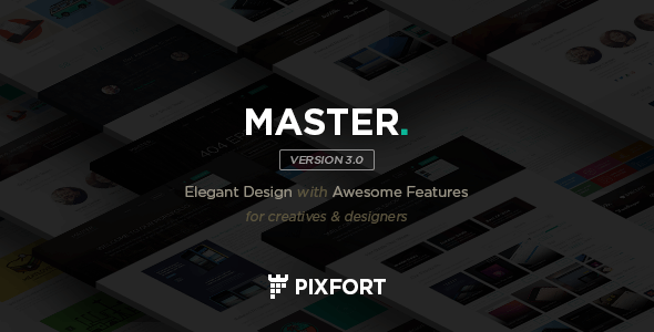 MASTER - Corporate Multipurpose PSD Template