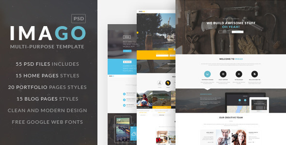 IMAGO | Multipurpose PSD Template