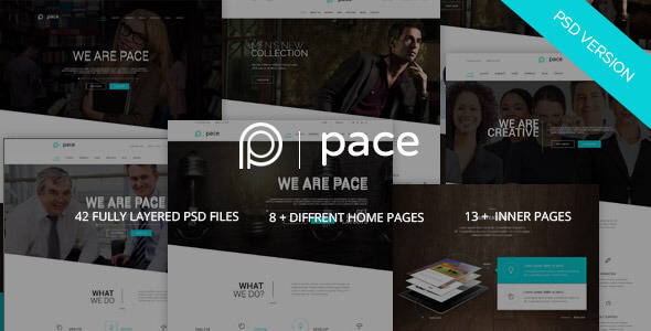 Pace – Multi-Purpose Business PSD Template