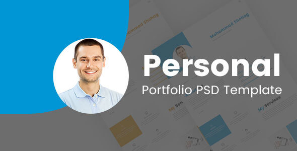 Shohag Personal Portfolio PSD Template