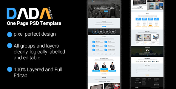 SIMPLICA | Another killer theme PSD template