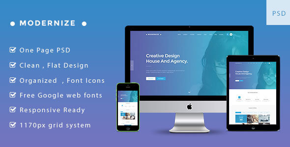 Elvyre Professional Corporate PSD Template