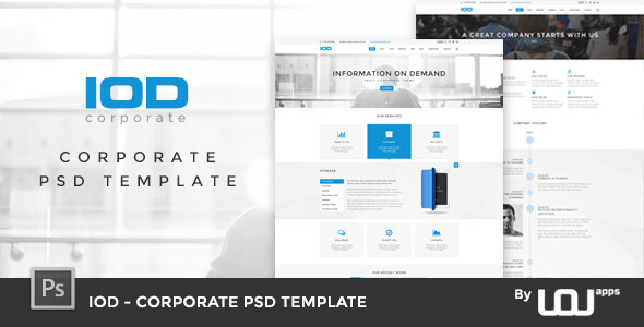 IOD - Corporate PSD Template