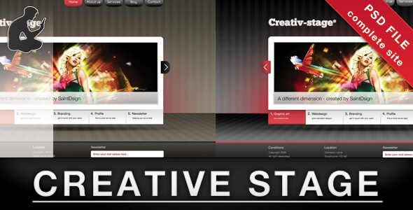 Creative stage - PSD