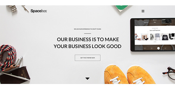 Spacebox - Modern & Creative PSD Theme