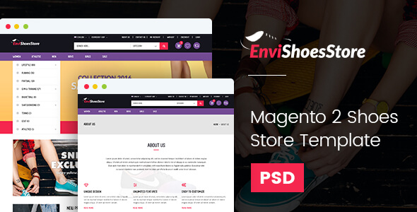 Magento2 Shoes Store Template