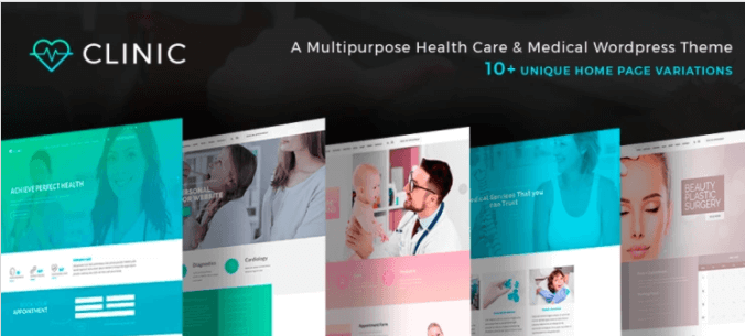 Clinic - Health and Medical Center WordPress Theme