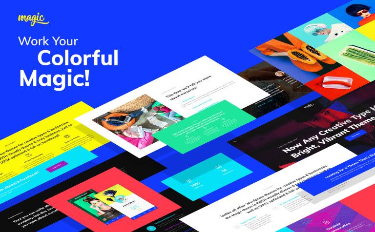 Magic – Multipurpose Creative WordPress Theme