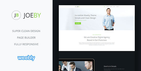 Joeby | Responsive Multipurpose Weebly CMS Theme