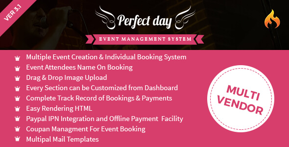 Event Management System - Perfect Day