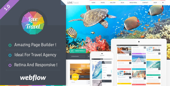 Love Travel - Travel Agency For Travel And Tour Webflow