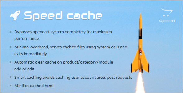 Opencart Speed Cache