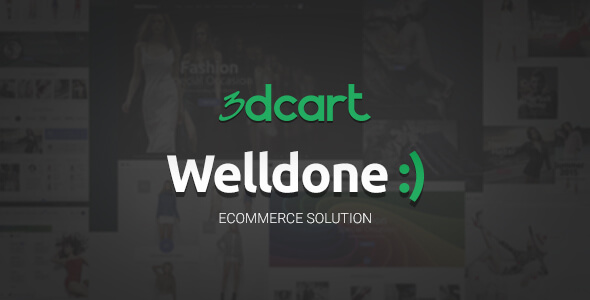 Welldone - 3Dcart theme