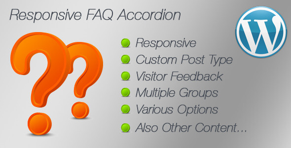 Responsive FAQ Accordion