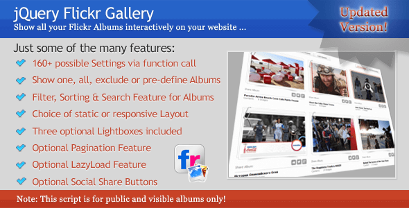 jQuery Flickr Gallery