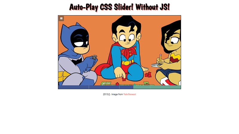Only CSS Auto-Slider