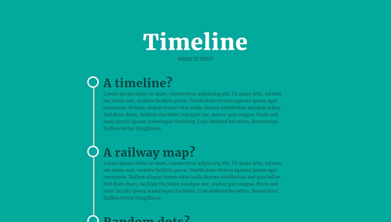 Timeline Animation