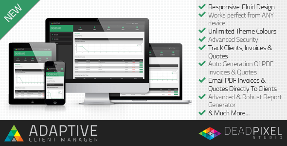 Adaptive Client Manager: Management & Invoicing