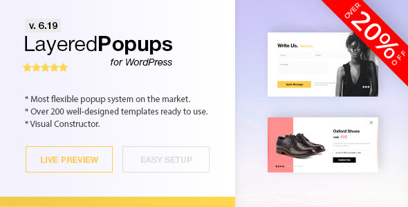 Popup Plugin for WordPress - Layered Popups