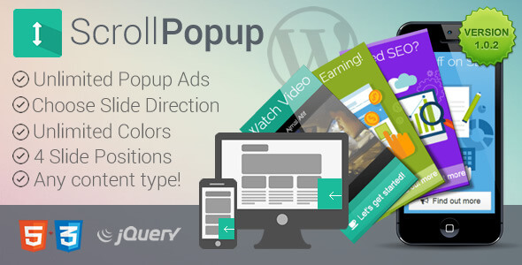 WordPress Scroll Popups Plugin