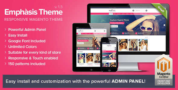 Emphasis - Multipurpose Responsive Magento Theme