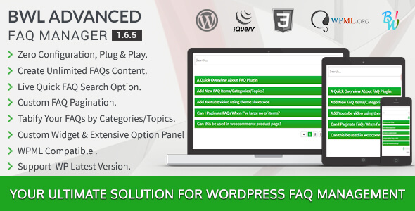 BWL Advanced FAQ Manager