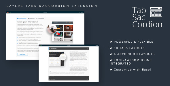 Tabsaccordion - Layers Tabs & Accordion Extension