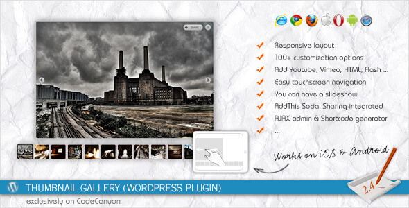 Thumbnail Gallery (WordPress Plugin)