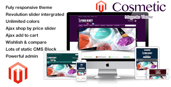 Cosmetic - Responsive Magento Theme