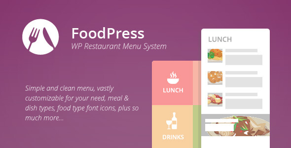 foodpress - Restaurant Menu & Reservation Plugin
