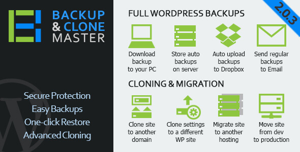 WordPress Backup & Clone Master