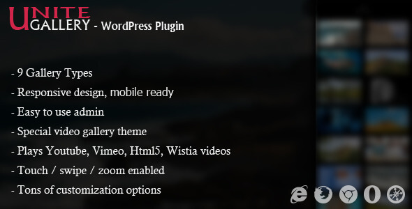 Unite Gallery - WordPress Gallery Plugin