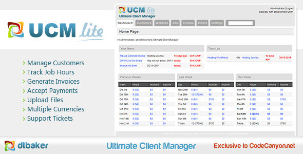 Ultimate Client Manager - Lite Edition