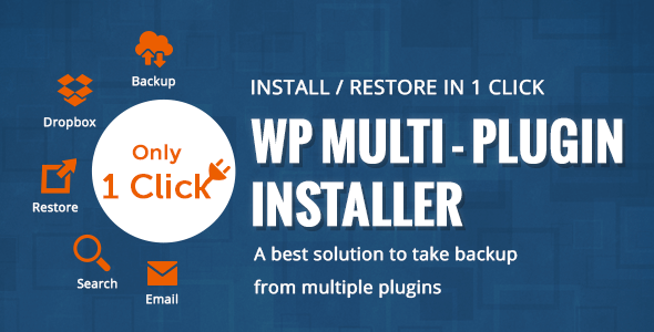 Multi Plugin Installer - Plugin backup and restore