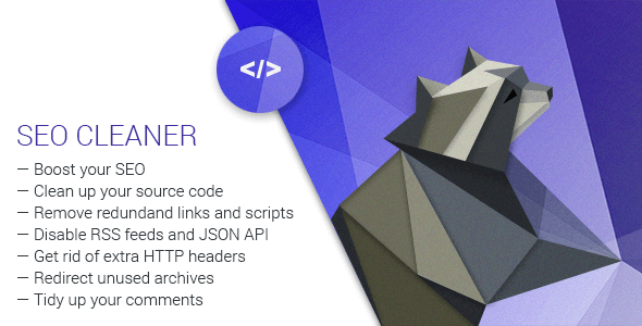 SEO Cleaner — WordPress Plugin for Site Clean Up