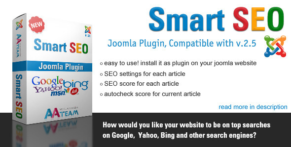 Smart SEO - Joomla Plugin