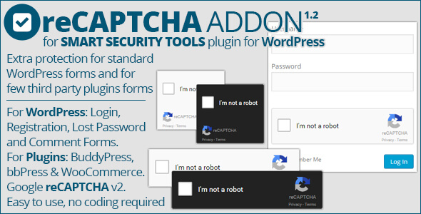 Smart Security Tools: reCAPTCHA Addon
