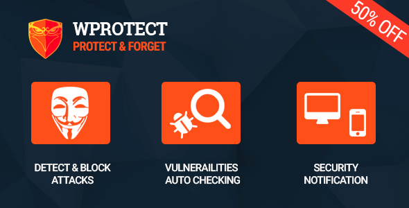 WProtect - Total security plugin for WordPress