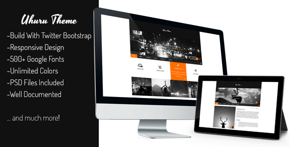 Uhuru - Responsive Multi-Purpose Concrete5 Theme