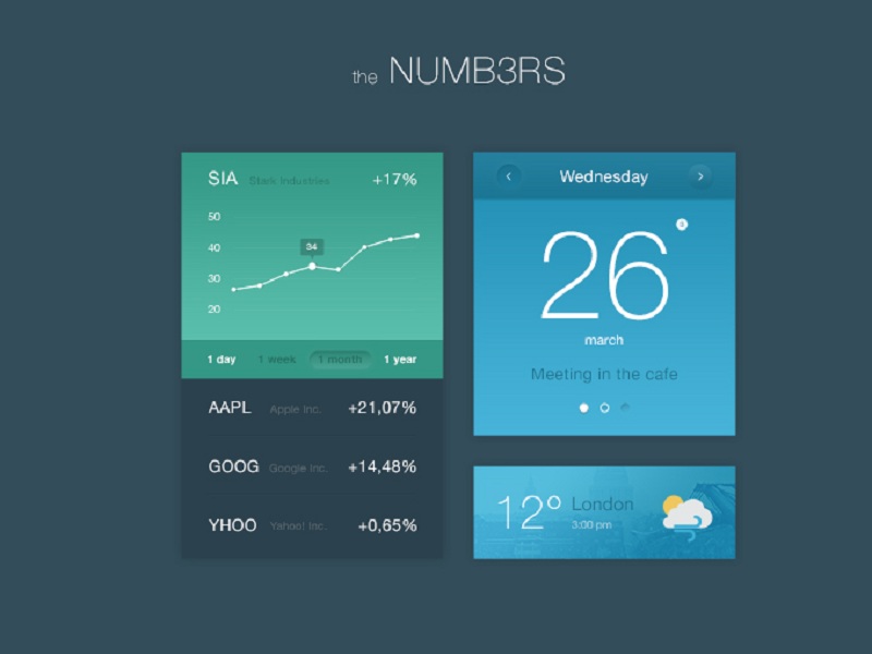 Numbers UI Kit