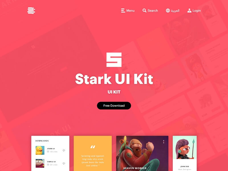 Stark UI Kit