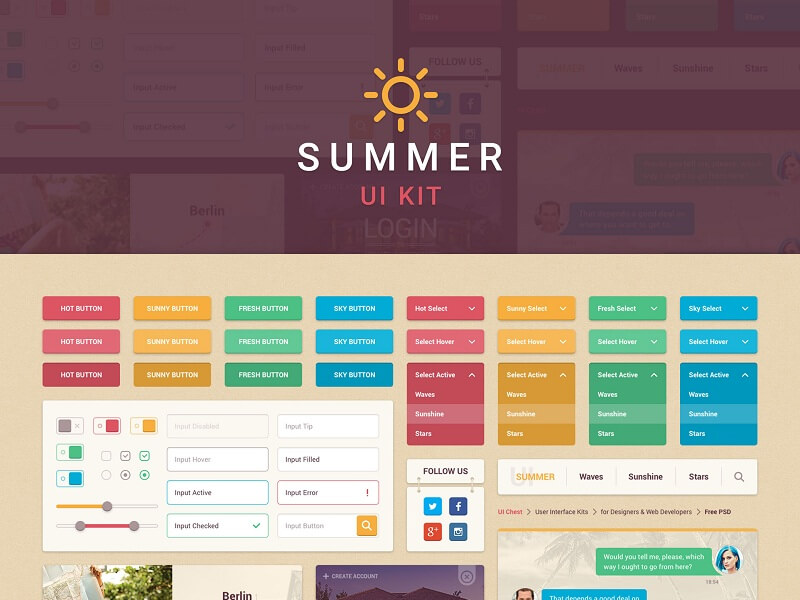 Summer UI Kit