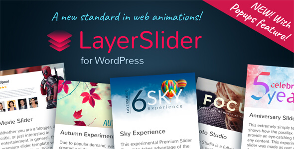 LayerSlider Responsive WordPress Slider Plugin