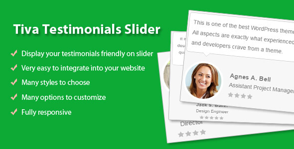 Tiva Testimonials Slider For WordPress