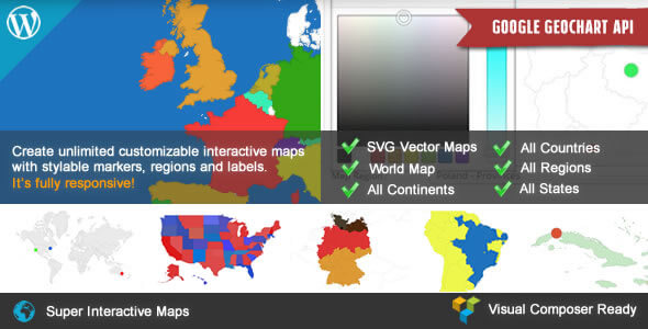 Super Interactive Maps for WordPress