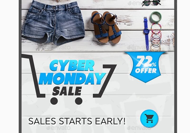 Cyber Monday Banners