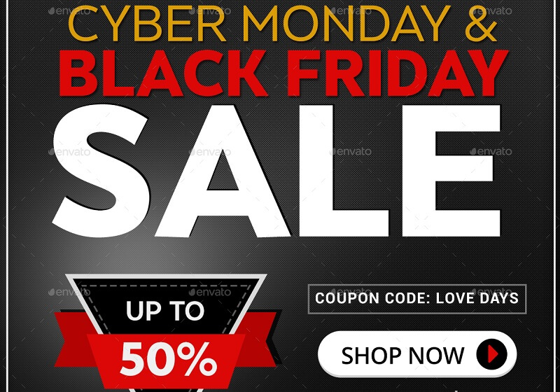 Cyber Monday Sale Banners
