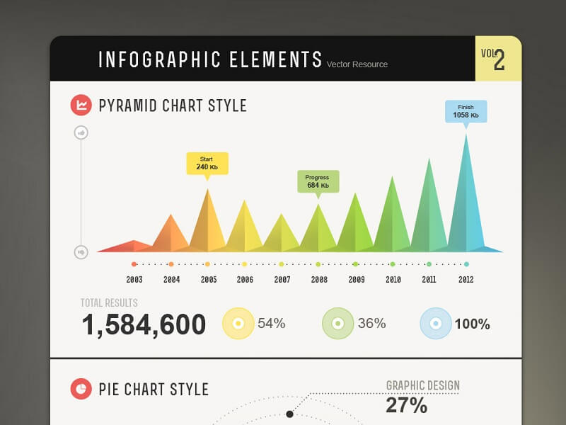 Infographic Vector Elements Vol2